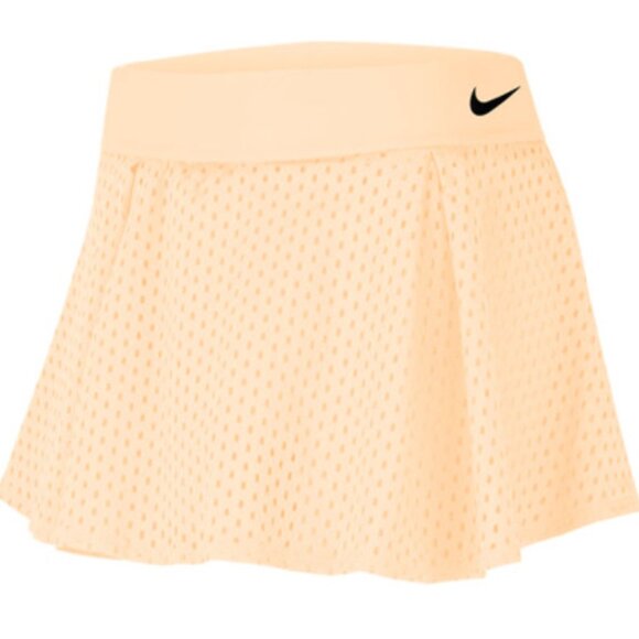 Nike Dri-FIT Tennis Skirt with Built-In Shorts – Light Peach (Size S) - Picture 4 of 7